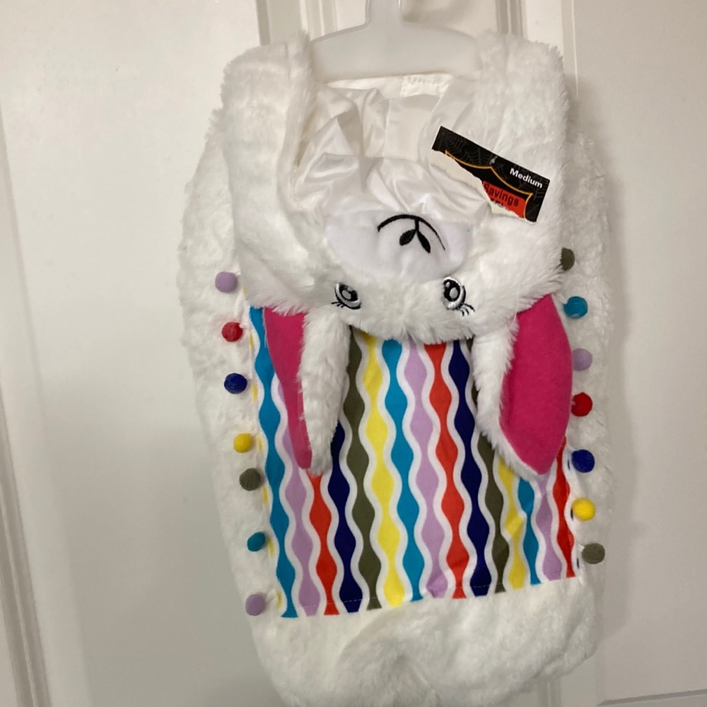 Llama dog costume size medium
